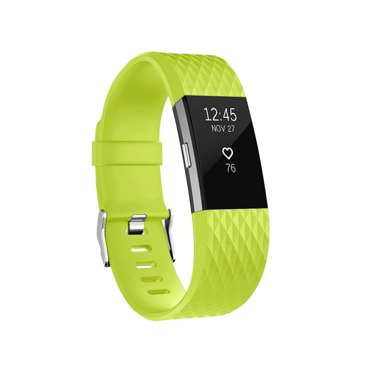 Diamond Pattern Adjustable Sport Watch Band for FITBIT Charge 2, Size: S, 10.5x8.5cm Diamond Pattern Adjustable Sport Watch Band for FITBIT Charge 2, Size: S, 10.5x8.5cm